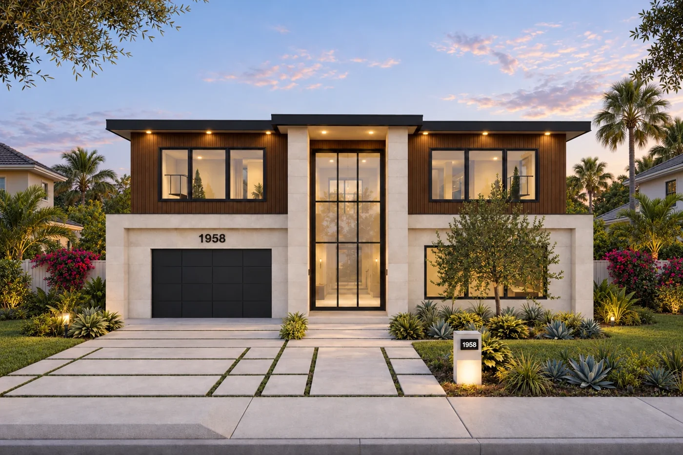 Bougainvillea exterior architectural rendering